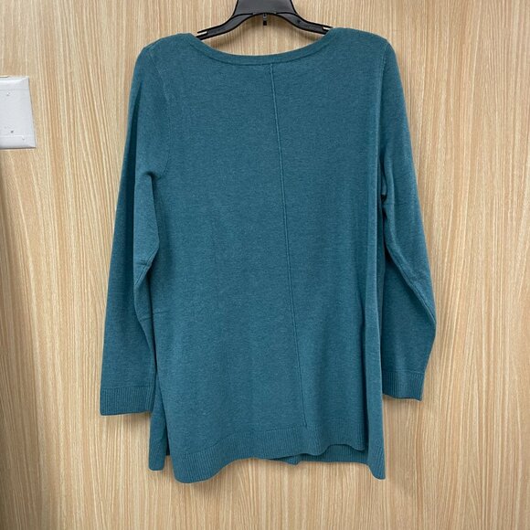 NWT J. Jill Blue Sweater Size Large Petite - Picture 7 of 7